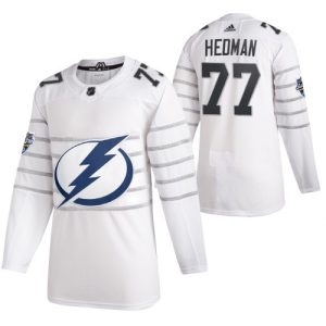 Tampa Bay Lightning Trikot Victor Hedman Weiß 2020 NHL All Star